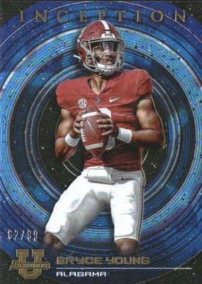 2022 Bowman University Inception #81 Blue Foil /99