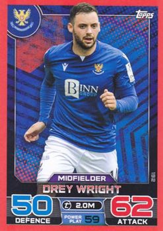 2022 Topps Match Attax SPFL #192 Flaming Red