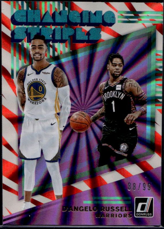 2019 Donruss #5 Changing Stripes - Holo Red Laser /99