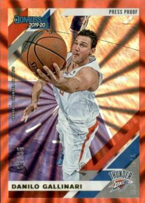 2019 Donruss #87 Press Proof Red Laser /99