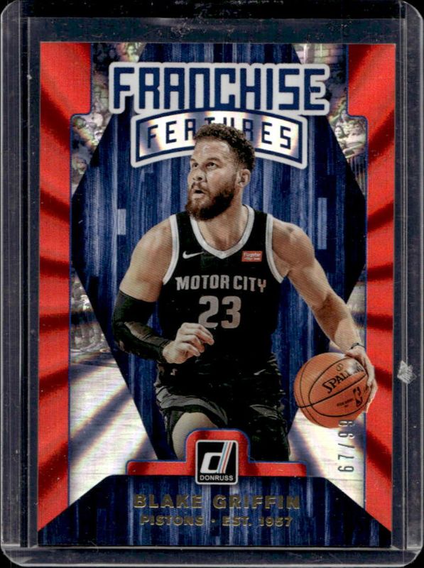 2019 Donruss #16 Franchise Features - Holo Red Laser /99