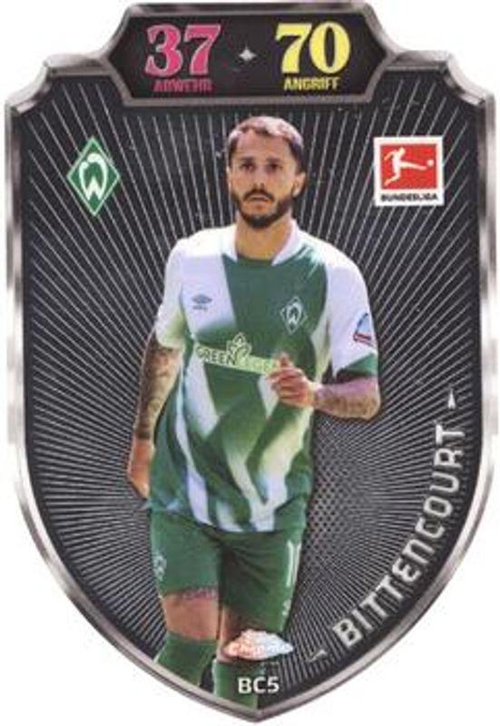 2022 Topps Match Attax Bundesliga #BC5 Chrome Shield