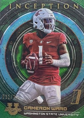 2022 Bowman University Inception #46 Green Foil /299 (1st)