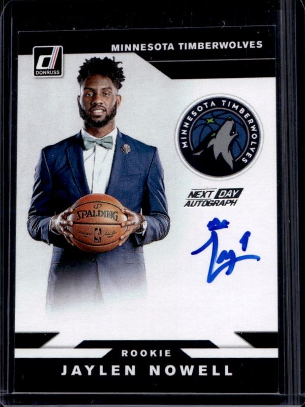 2019 Donruss #ND-JNW Next Day Autographs