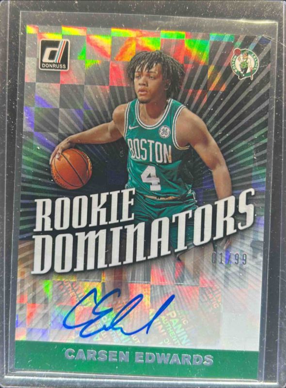 2019 Donruss #RD-CEW Rookie Dominator Signatures /99