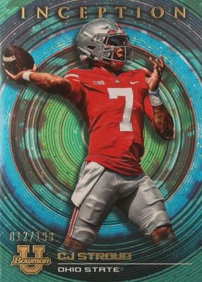 2022 Bowman University Inception #88 Aqua Foil /199