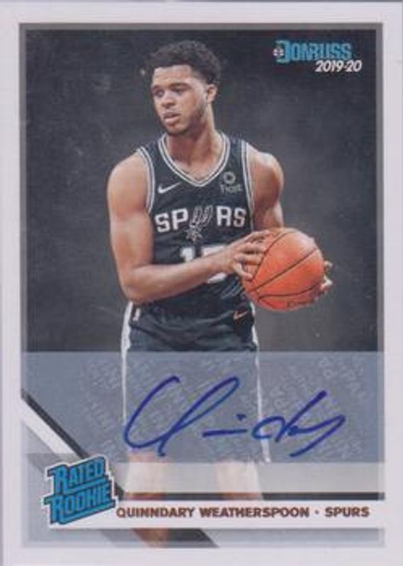 2019 Donruss #243 Rated Rookies Signatures