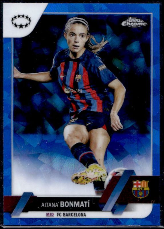 2022 Topps Chrome UEFA Women's Champions League Sapphire #14b Base