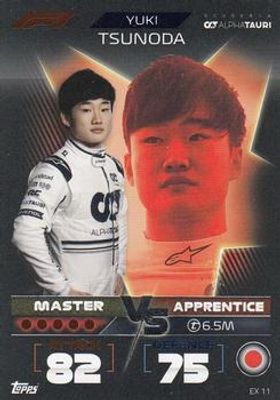 2022 Topps Turbo Attax Formula 1 #EX-11 Exclusive