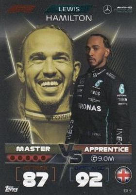 2022 Topps Turbo Attax Formula 1 #EX-9 Exclusive