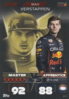 2022 Topps Turbo Attax Formula 1 #EX-1 Exclusive