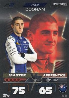 2022 Topps Turbo Attax Formula 1 #EX-12 Exclusive