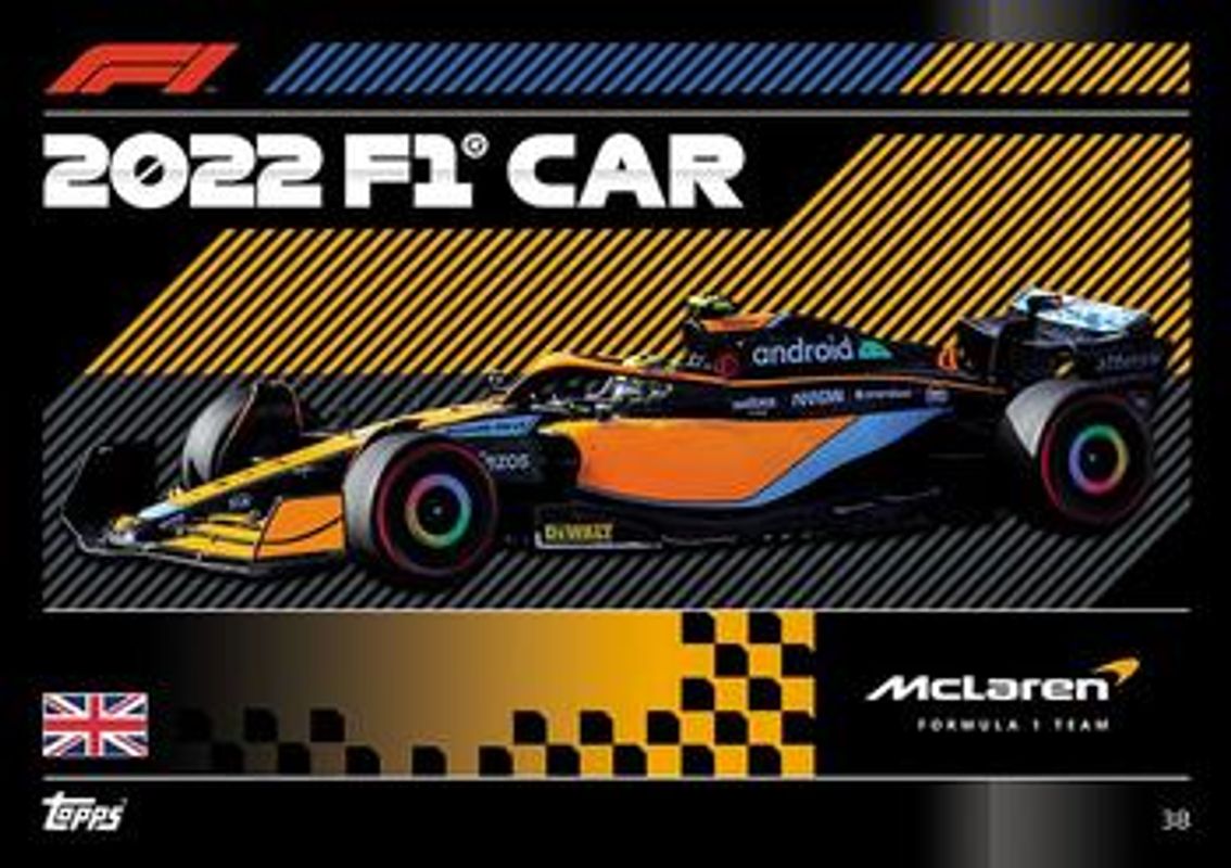 2022 Topps Turbo Attax Formula 1 #38 Base