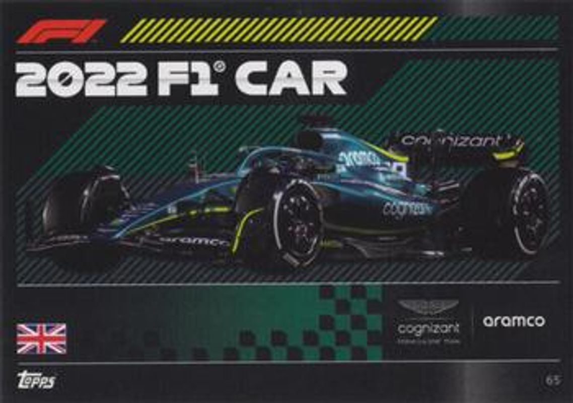 2022 Topps Turbo Attax Formula 1 #65 Base