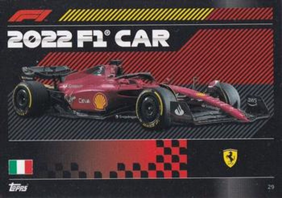 2022 Topps Turbo Attax Formula 1 #29 Base