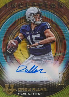 2022 Bowman University Inception #BIA-DA Autographs - Gold Foil /50 (1st)