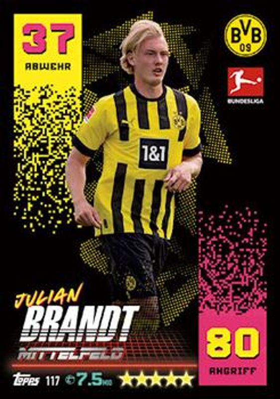 2022 Topps Match Attax Bundesliga #117 Base