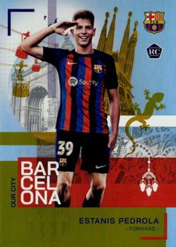 2022 Topps FC Barcelona Team Set #26 Gold Foil /1