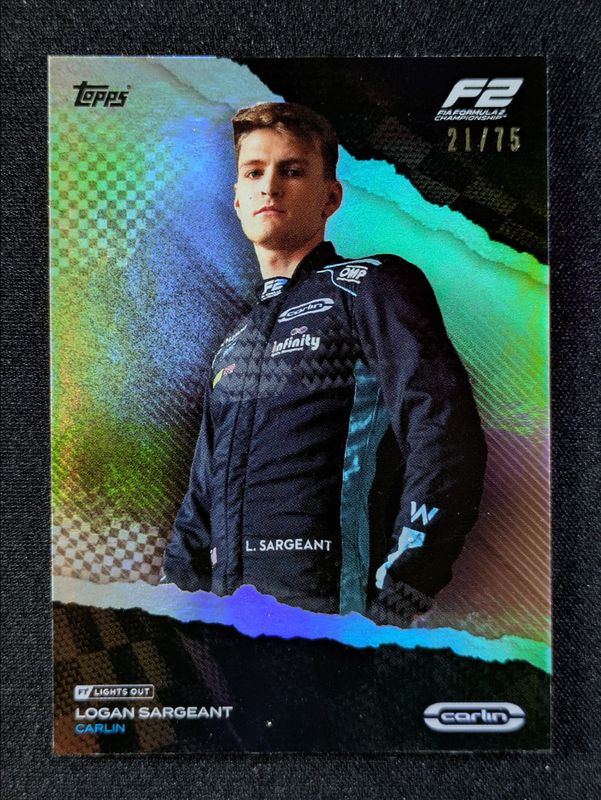 2022 Topps Lights Out Formula 1 Bronze /75