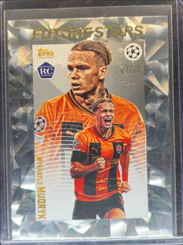 2022 Topps Gold x Dan Leydon UEFA Black /99