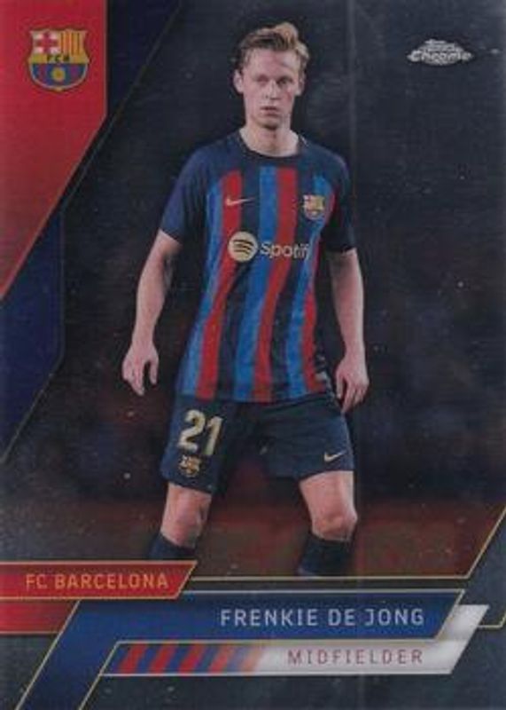 2022 Topps Chrome FC Barcelona: Mes Que Un Club #82 Base