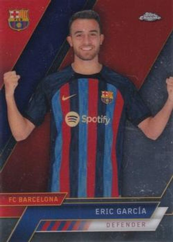 2022 Topps Chrome FC Barcelona: Mes Que Un Club #21 Base