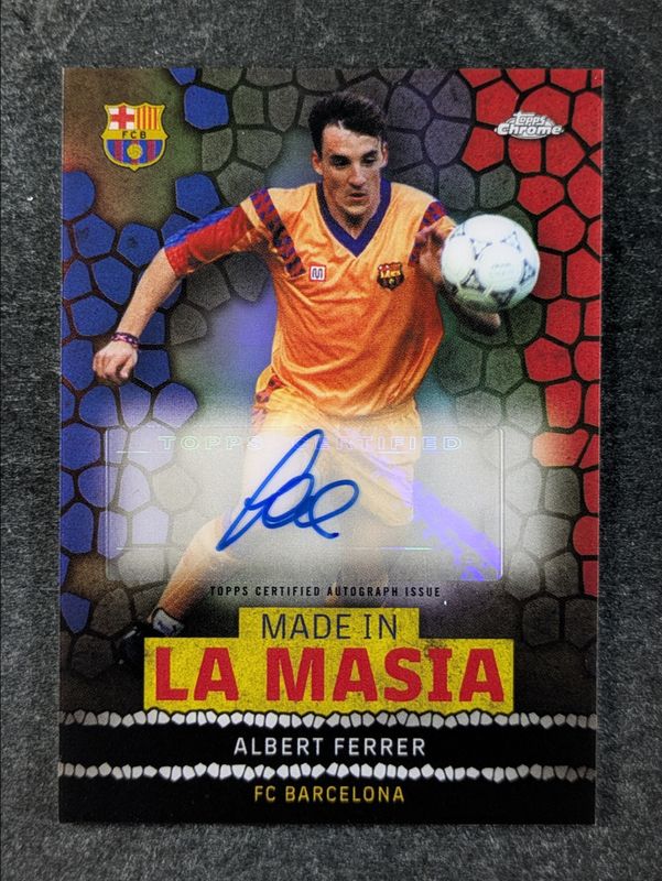 2022 Topps Chrome FC Barcelona: Mes Que Un Club #LA-10 Made in La Masia