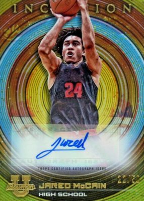 2022 Bowman University Inception #BIA-JM Autographs - Gold Foil /50