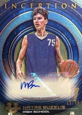 2022 Bowman University Inception #BIA-MB Autographs - Blue Foil /99 (1st)