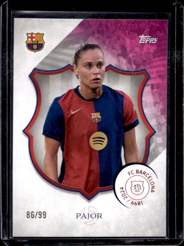 2024 Topps FC Barcelona 125th Anniversary #23 Pink /99