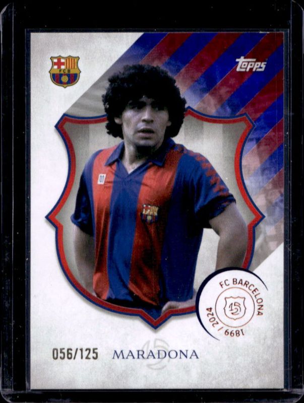 2024 Topps FC Barcelona 125th Anniversary #41 Barca Anniversary /125