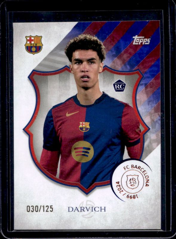 2024 Topps FC Barcelona 125th Anniversary #6 Barca Anniversary /125