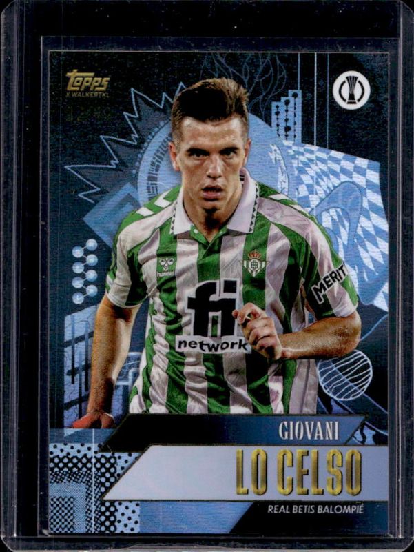 2024 Topps Gold x WalkerTKL UEFA Current Stars - Blue /49