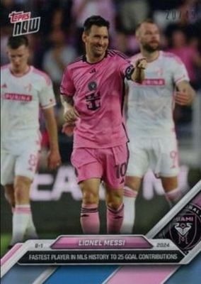 2024 Topps NOW MLS #70 Blue /49