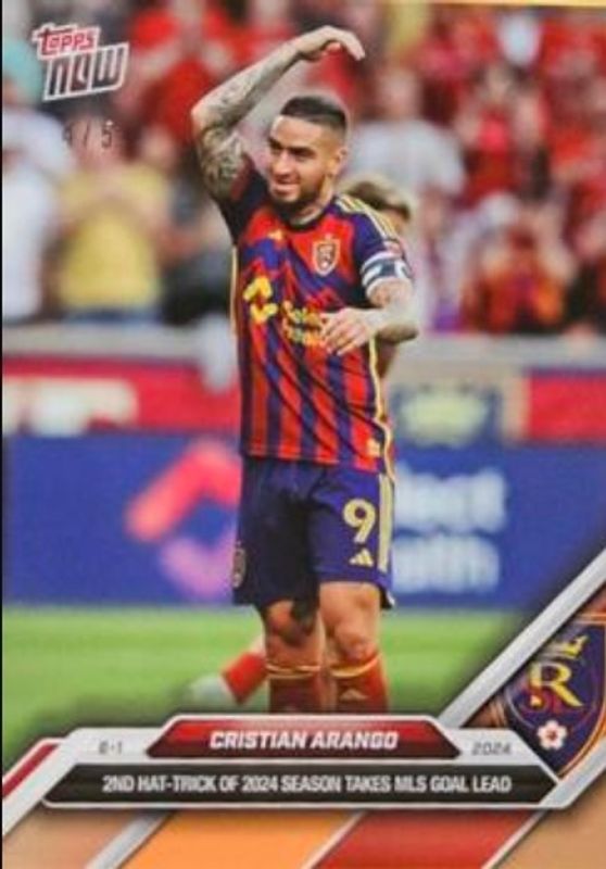 2024 Topps NOW MLS #71 Orange /5