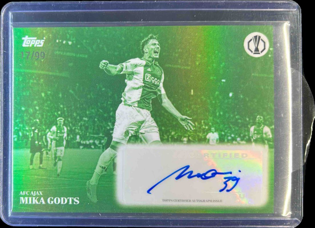 2024 Topps UEFA Club Competitions Simplicidad La Emoción - Green /99