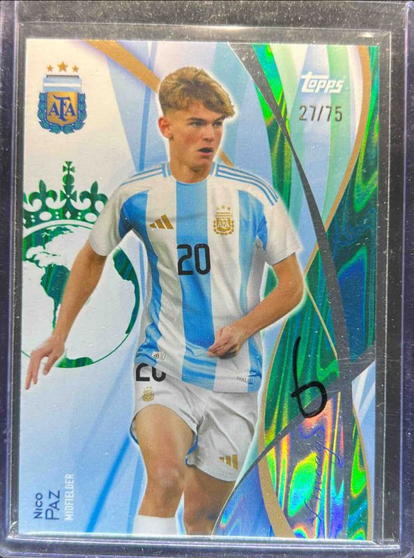 2024 Topps Lineage Argentina #28 Green Tango /75