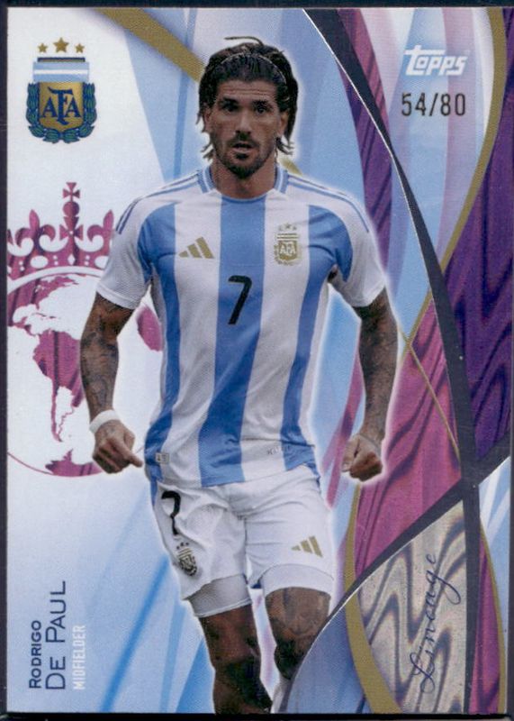 2024 Topps Lineage Argentina #22 Pink Tango /80