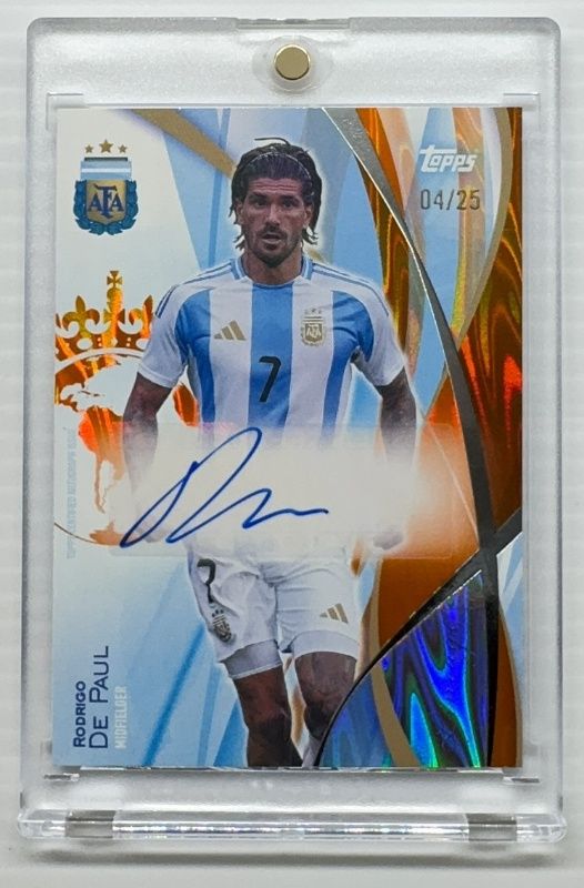 2024 Topps Lineage Argentina #IA-RP Argentina Icons Autographs - Orange Tango /25