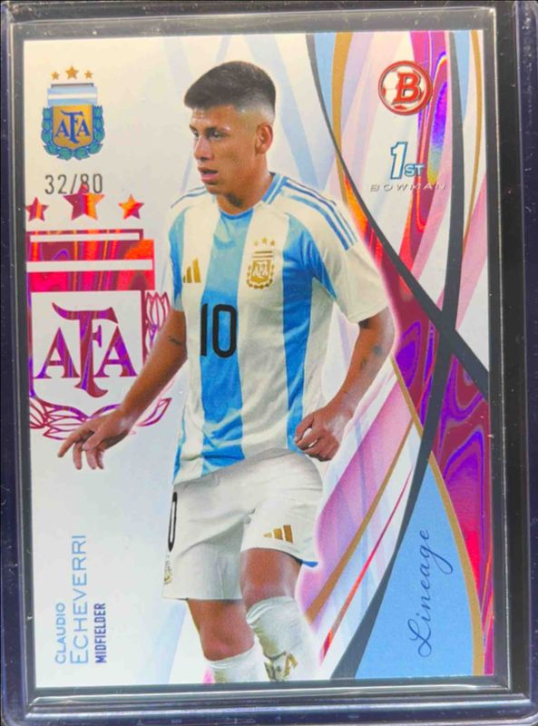 2024 Topps Lineage Argentina #11 Pink Tango /80