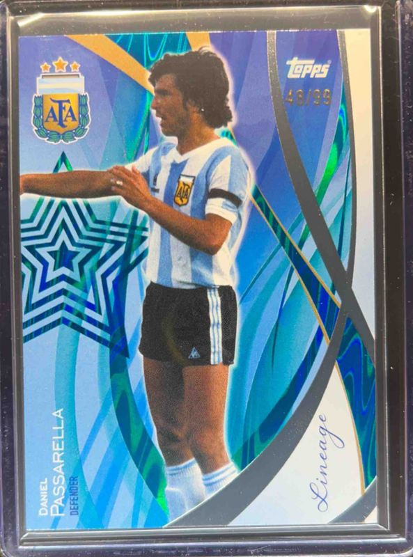 2024 Topps Lineage Argentina #38 Teal Tango /99