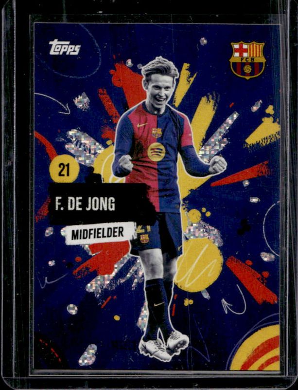 2024 Topps FC Barcelona Team Set #26 Static Foil