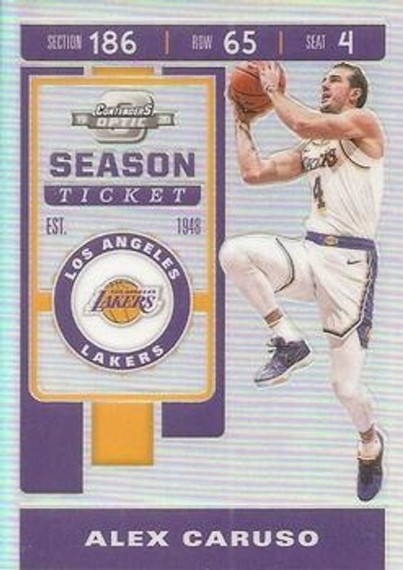 2019 Contenders Optic #86 Silver