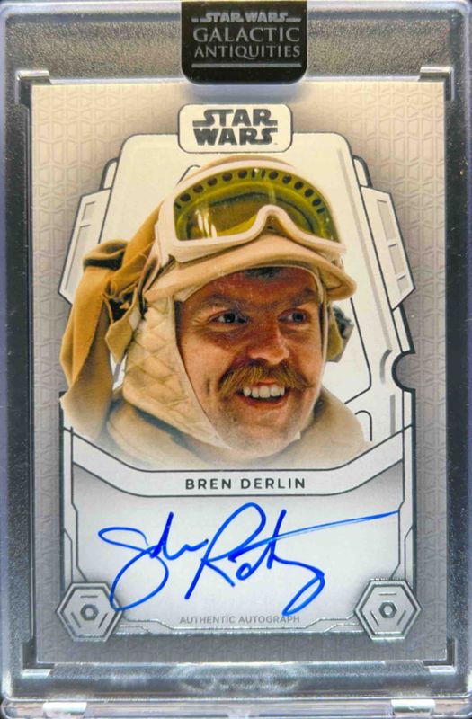 2024 Topps Star Wars Galactic Antiquities #A-JR Original Trilogy Autographs /50