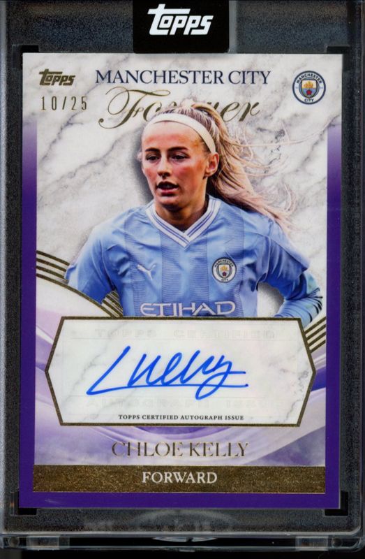 2024 Topps Manchester City Team Set #42 Orange /25