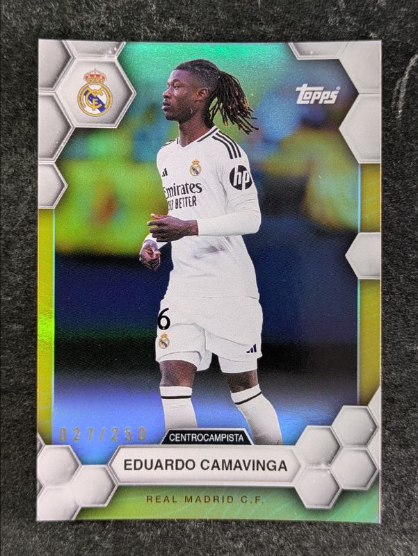 2024 Topps Real Madrid Fan Set #11 Refractor /250