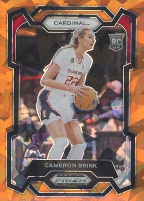 2024 Prizm Draft Picks #89 Orange Ice