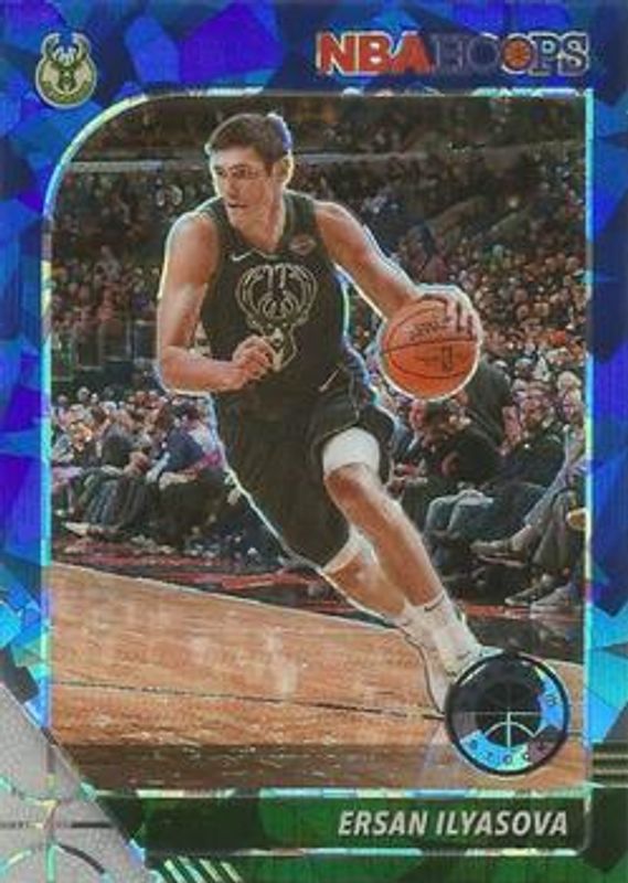 2019 Hoops Premium Stock #109 Blue Cracked Ice