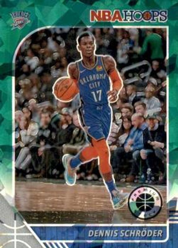2019 Hoops Premium Stock #133 Green Cracked Ice