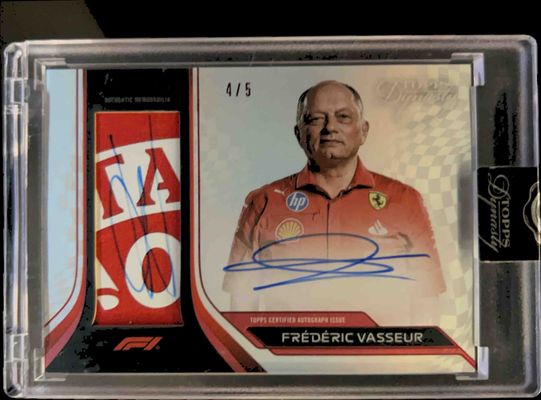 2024 Topps Dynasty Formula 1 #DAP-FVAIII Autographed Patch - Red /5